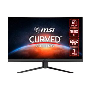 Monitor MSI MO27MSG27C4X de 27 Pulgadas Curvo 1MS 250HZ